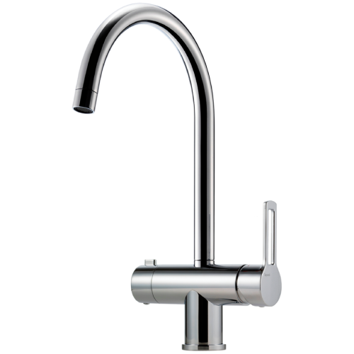 Tapwell RIN184 köksblandare i krom installerad av rörmokare från Vasa VVS