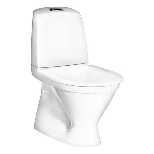 WC-stol och toalett Gustavsberg Nautic 1546 hög modell installerad av auktoriserad rörmokare från Vasa VVS