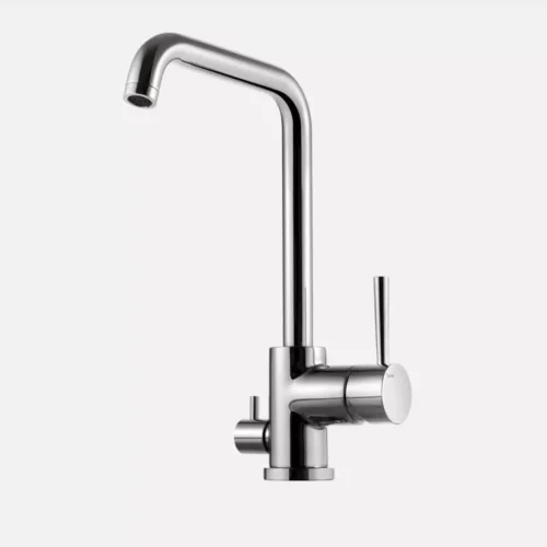 Köksblandare Tapwell EVO984 i krom med diskmaskinsavstängning installerad av rörmokare från Vasa VVS