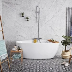 Badkar Alterna Elisse 1500 & 1700 mm – komplett med installation