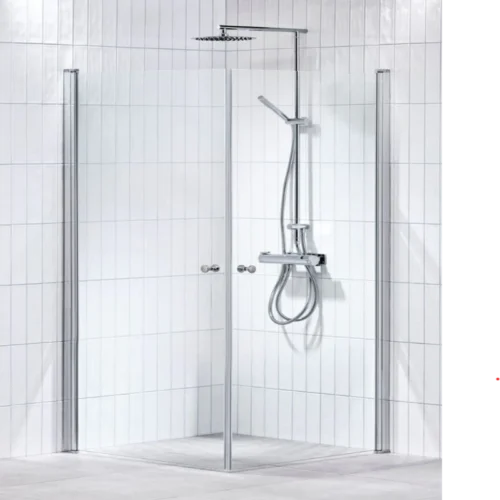 Duschhörn Alterna Lusso Rak 80x80 / 90x90 – Installerat & Klart