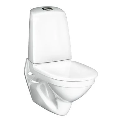 Gustavsberg Nautic Vägghängd WC Stol 1522. Med installation