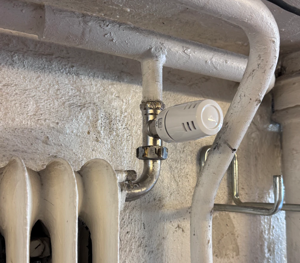 Radiatorventil med termostat – Byte & installation - Bild 2